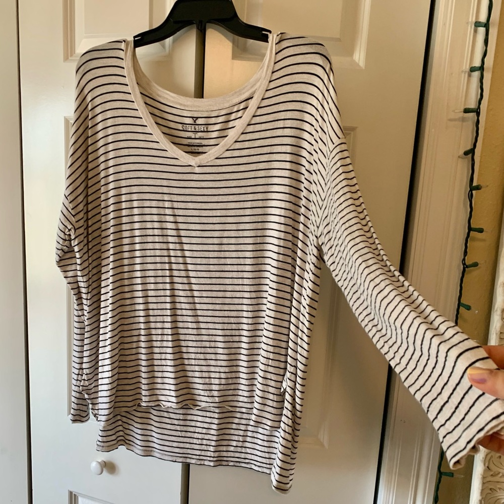 AE Soft and Sexy Striped Long Sleeve